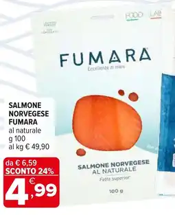Iperal Salmone norvegese FUMARA offerta