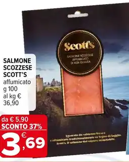 Iperal Salmone scozzese SCOTT'S offerta