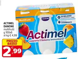 Iperal Actimel DANONE offerta