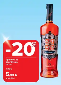 Carrefour Aperitivo 25 Sant'Orsola offerta