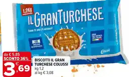 Iperal Biscotti il gran turchese Colussi offerta