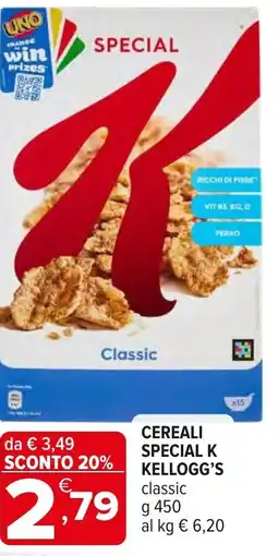 Iperal Cereali special k KELLOGG'S offerta