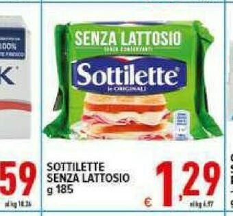 Iper Triscount Sottilette offerta