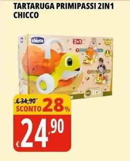 Tigros Tartaruga primipassi 2in1 CHICCO offerta