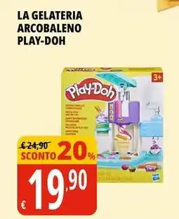Tigros La gelateria arcobaleno PLAY-DOH offerta