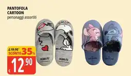 Tigros Pantofola cartoon offerta