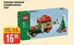 Tigros Furgone consegne di babbo natale LEGO offerta