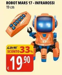 Tigros Robot mars 17 - infrarossi 19 cm MARS offerta