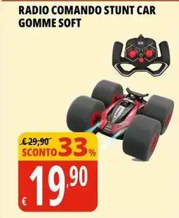 Tigros Radio comando stunt car GOMME SOFT offerta