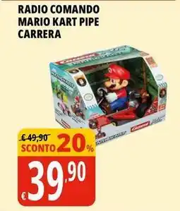 Tigros Radio comando mario kart pipe CARRERA offerta