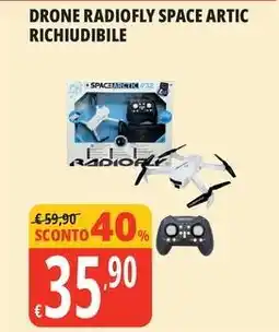 Tigros Drone radiofly space artic richiudibile offerta