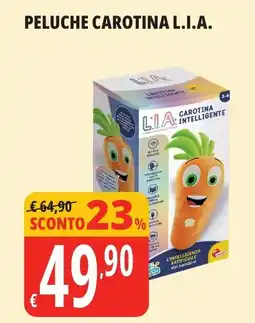 Tigros Peluche carotina L.I.A. offerta