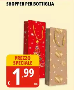 Tigros Shopper per bottiglia offerta