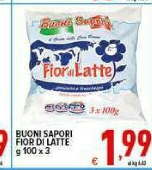 Iper Triscount Fior di latte offerta