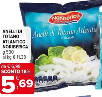 Iperal Anelli di totano atlantico NORIBÉRICA offerta