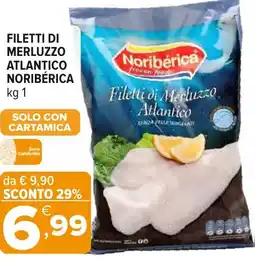 Iperal Filetti di merluzzo atlantico NORIBÉRICA offerta