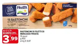 Iperal Bastoncini di filetti di merluzzo FROSTA offerta