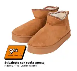 Action Stivaletto con suola spessa offerta