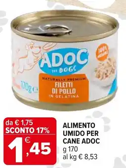 Iperal Alimento umido per cane ADOC offerta