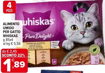 Iperal Alimento umido per gatto WHISKAS offerta