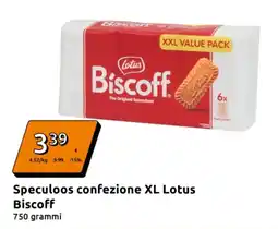 Action Speculoos confezione XL Lotus Biscoff offerta