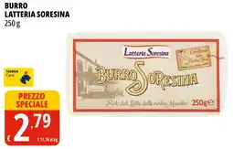 Tigros Burro LATTERIA SORESINA offerta