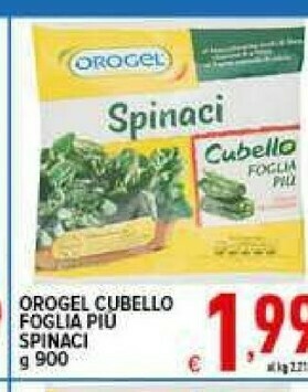 Iper Triscount Spinaci offerta