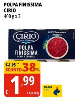 Tigros Polpa finissima CIRIO offerta