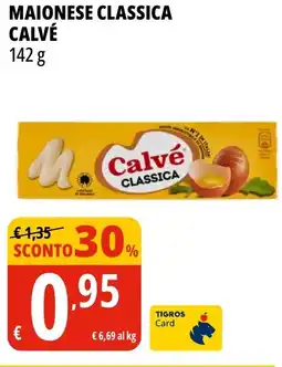 Tigros Maionese classica CALVÉ offerta