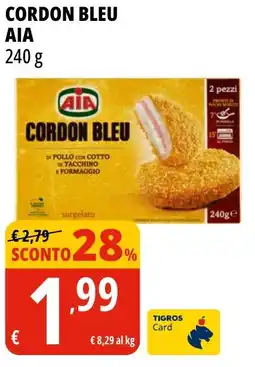 Tigros Cordon bleu AIA offerta