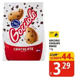 Tigros Gocciole chcolate PAVESI offerta