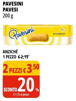 Tigros Pavesini PAVESI offerta