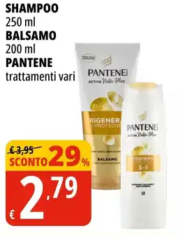 Tigros Shampoo o balsamo PANTENE offerta