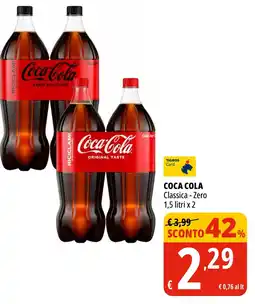 Tigros COCA COLA Classica - Zero offerta
