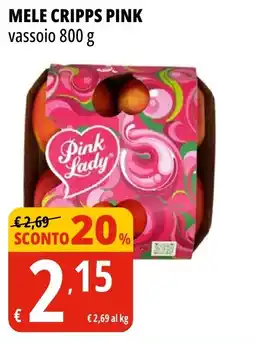 Tigros Mele cripps pink offerta