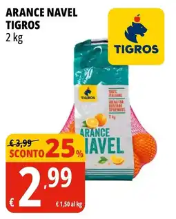 Tigros Arance navel TIGROS offerta