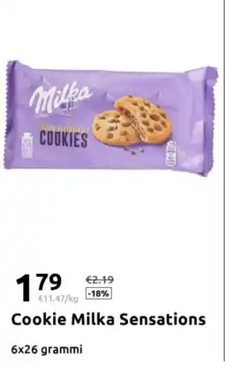 Action Cookie Milka Sensations offerta
