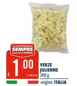 Tigros Verze julienne offerta
