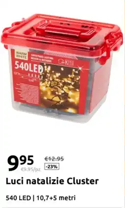 Action Luci natalizie Cluster offerta