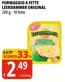 Tigros Formaggio a fette leerdammer original offerta