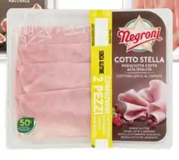 Tigros Prosciutto cotto alta qualità NEGRONI offerta
