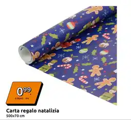 Action Carta regalo natalizia offerta