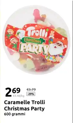 Action Caramelle Trolli Christmas Party offerta