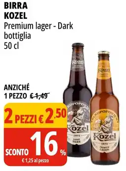 Tigros Birra KOZEL offerta