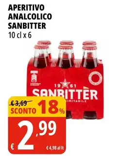 Tigros Aperitivo analcolico SANBITTER offerta