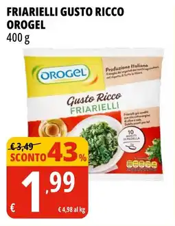 Tigros Friarielli gusto ricco OROGEL offerta