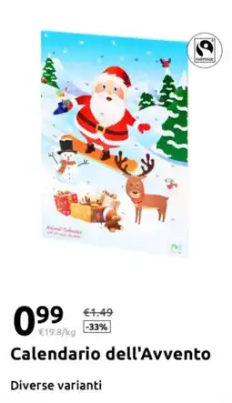 Action Calendario dell'Avvento offerta