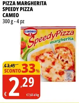 Tigros Pizza margherita speedy pizza CAMEO offerta