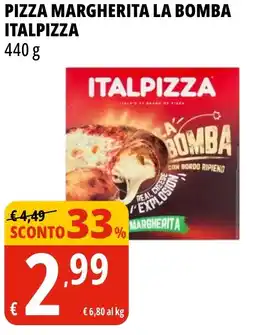 Tigros Pizza margherita la bomba ITALPIZZA offerta