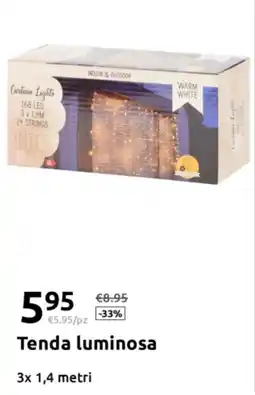 Action Tenda luminosa offerta